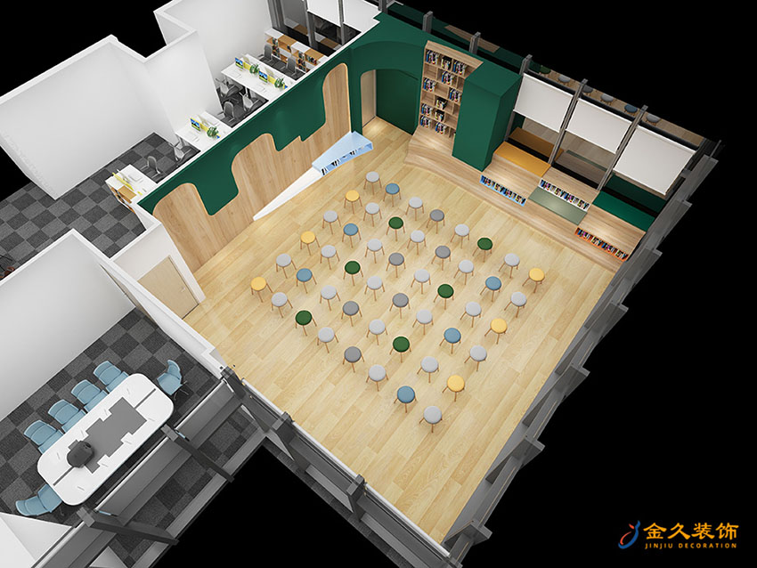 辦公區(qū)裝修設(shè)計效果圖