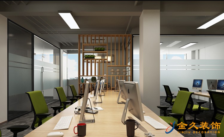 現(xiàn)代時尚辦公室裝修風格
